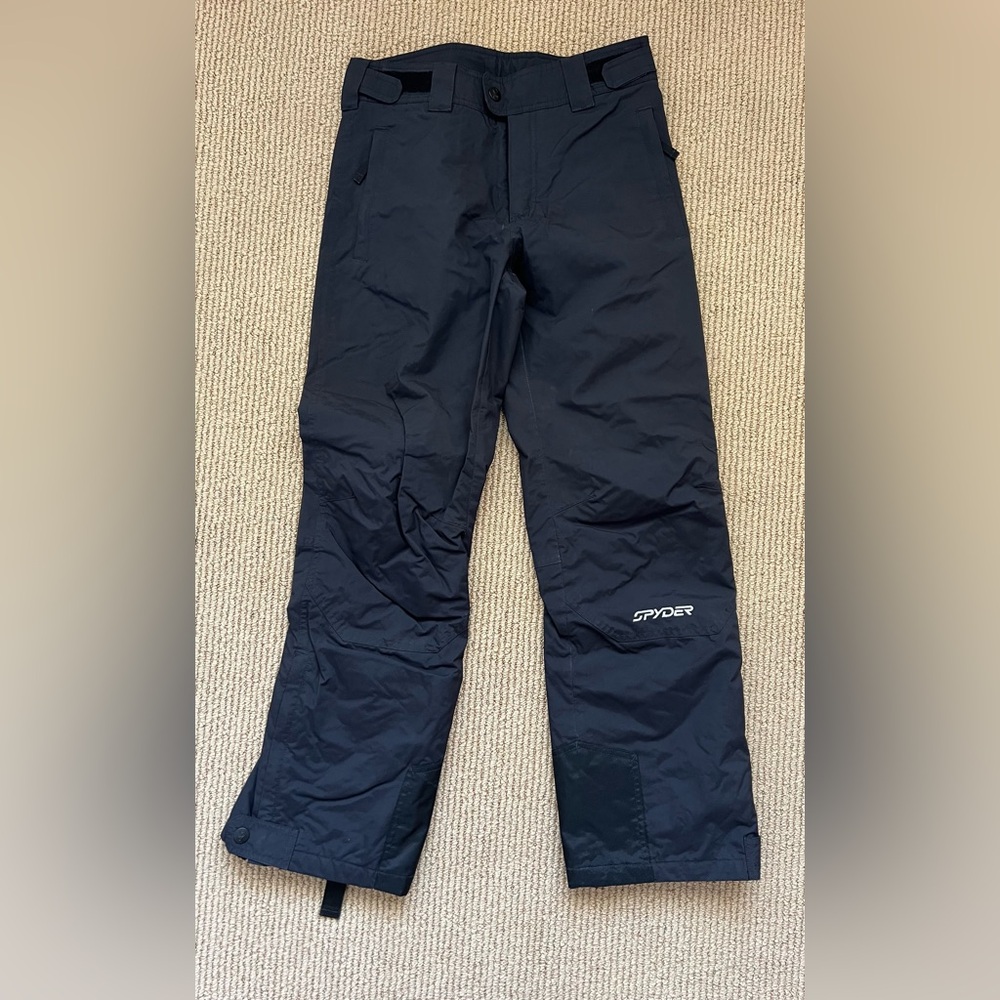 Spyder Black Insulated Ski Pants Women’s Size 10